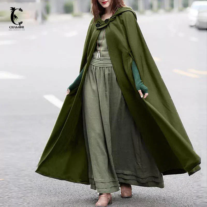 Layering Tips With Long Cape Jackets